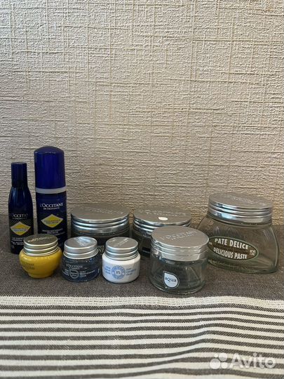 Баночки из под крема loccitane
