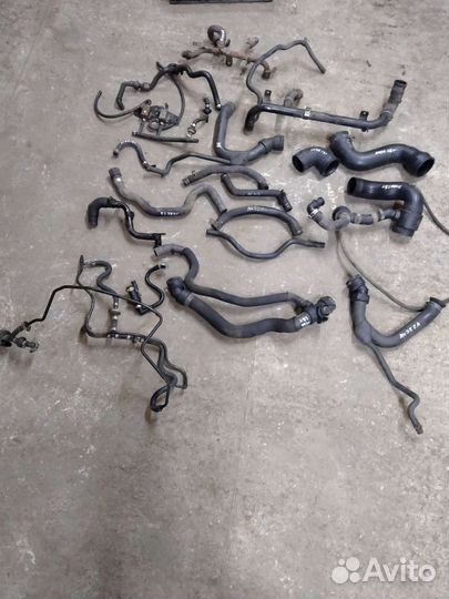 Патрубки охлаждающей жидкости Ауди А4 В6 2.0 ALT