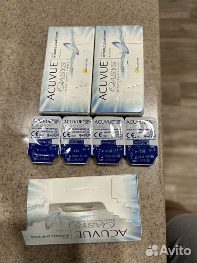 Линзы acuvue oasys