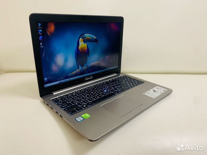 Ноутбук для игр и работ asus i3 6100U/GT 940MX 2GB