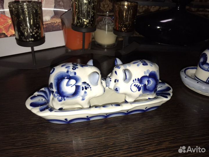 Посуда гжель