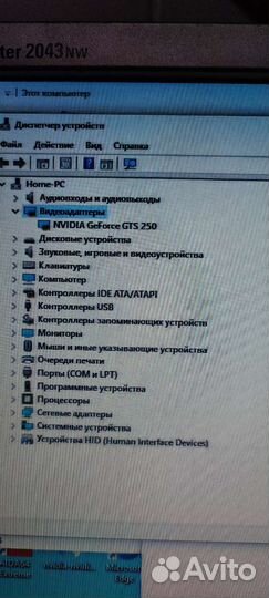 Видеокарта Nvidea GeForce GTS 250 asus