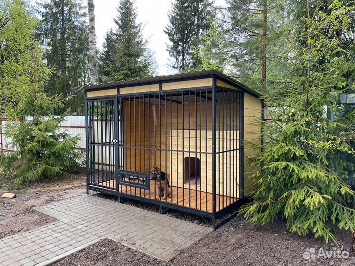 Вольеры для собак уличные