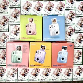 Instax mini 12 + картридж для фото новые гарарнтия