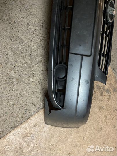 Передний бампер на priora 1