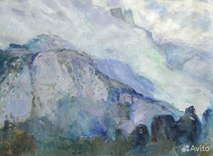 Картина маслом на холсте пейзаж