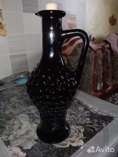 Кувшин бутылка, кувшин виноград