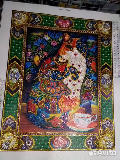 Готовая картина. Алмазная вышивка