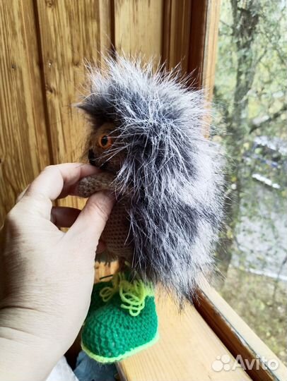 Ёжик игрушка вязаная