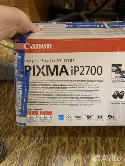 Принтер струйный Canon pixma iP2700