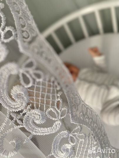 Балдахин и держатель в кроватку