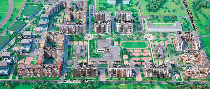 Квартира-студия, 32,3 м², 2/12 эт.