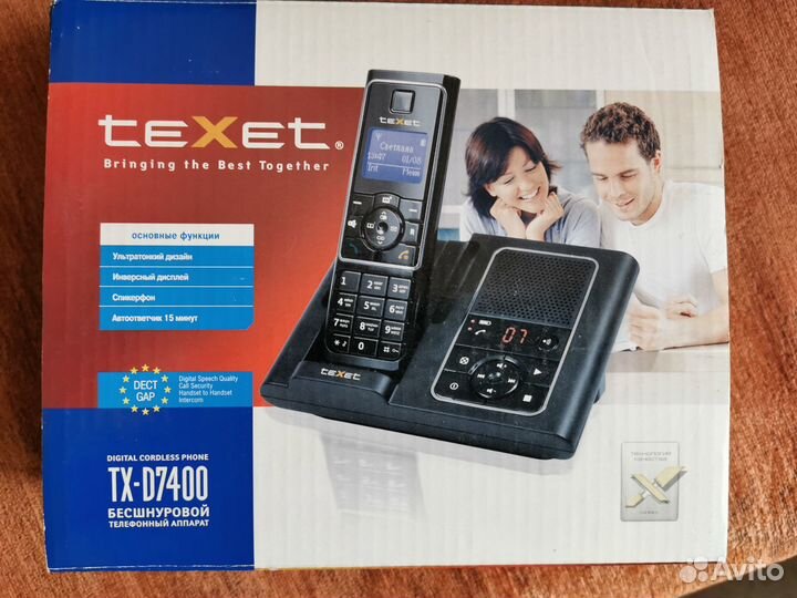 Радиотелефон Texet