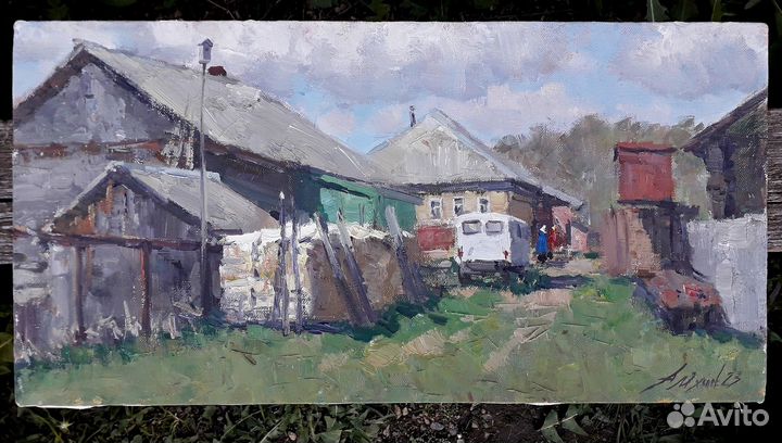 Картина маслом пейзаж