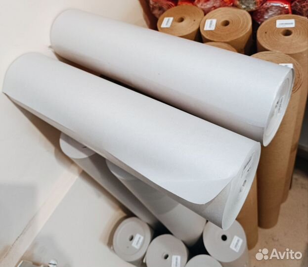 Бумага упаковочная газетная 42см*100м