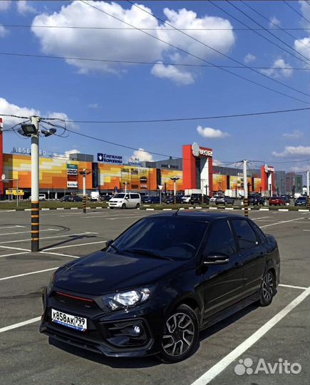 Бампер на Лада Гранта Драйв Актив (гранта спорт)