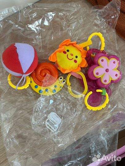 Детский коврик игровой развивающий