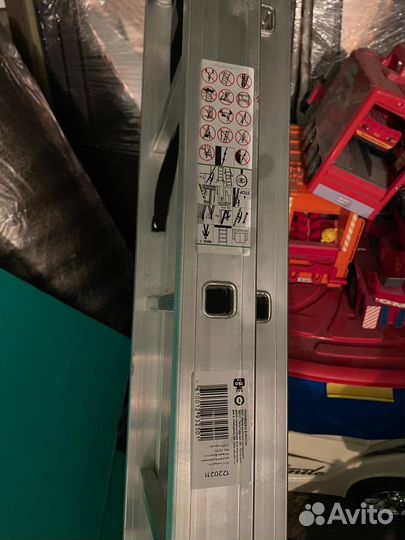 Лестница двухсекционная 2х12 новая