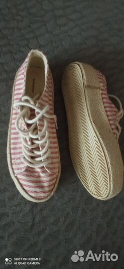 Эспадрильи - кеды женские 39 размер