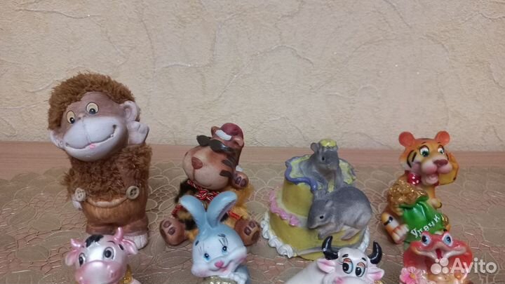 Фигурки, гжель, статуэтки