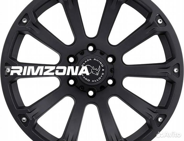 Литые диски black rhino R17 5x127 srt. Прочность