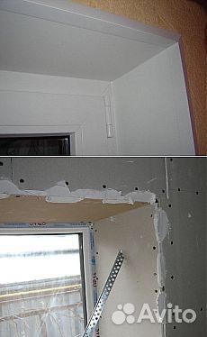 Откосы пластиковые