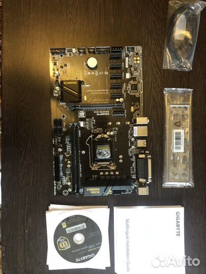 Материнская плата gigabyte GA-H110-D3A