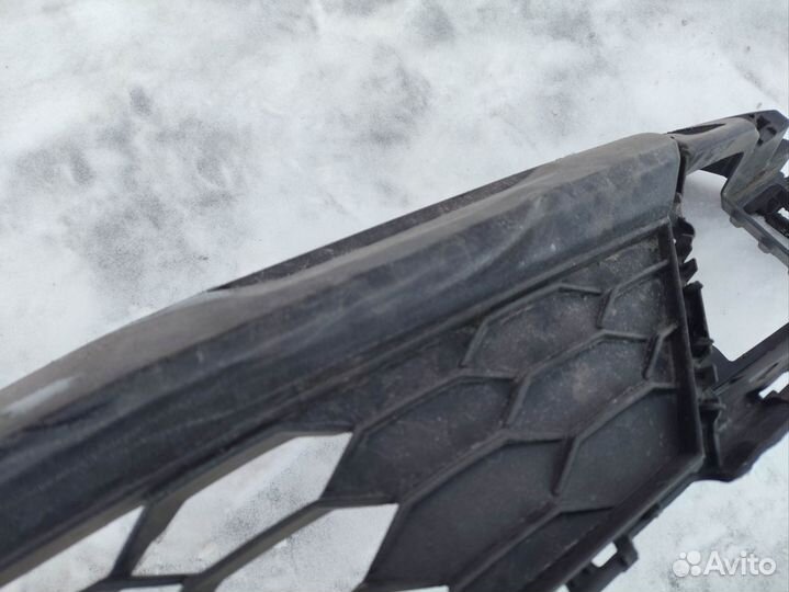 Юбка переднего бампера Фольксваген Тигуан 2