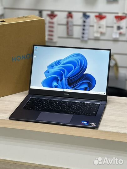 Новый Honor MagicBook 14 / Ryzen 5 5500U, 16-512GB