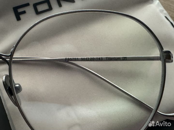 Титановая оправа для очков Fonex