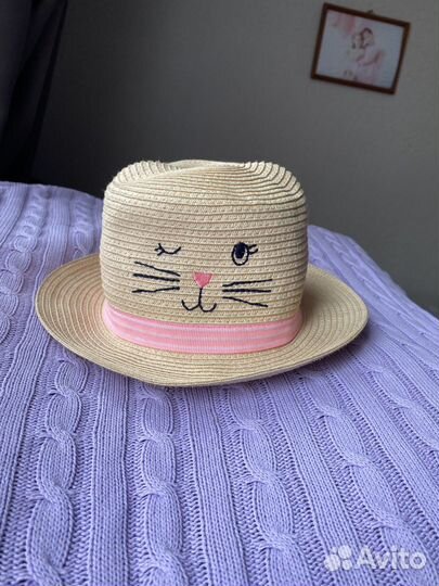 Carter's Панама шляпа для девочки 18-24 мес