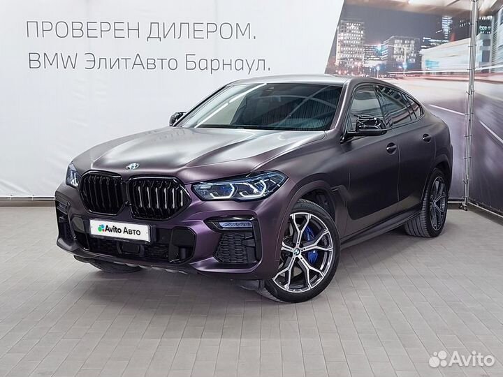 BMW X6 3.0 AT, 2020, 55 459 км