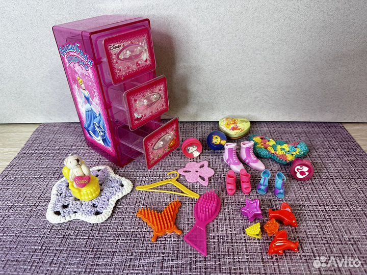 Камод Дисней с аксессуарами для Барби Монстер Хай