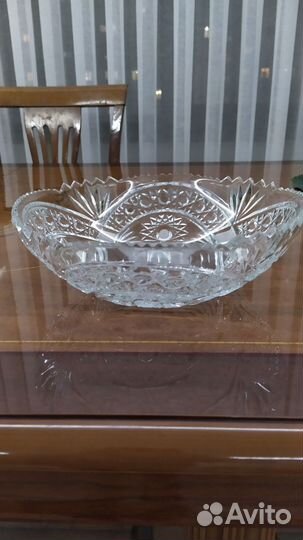 Ваза хрустальная СССР