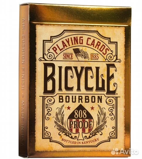 Карты Bicycle Bourbon / usa made / в ретро стиле