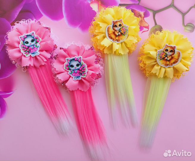 Бантики для волос