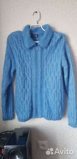 Кофта женская теплая на молнии