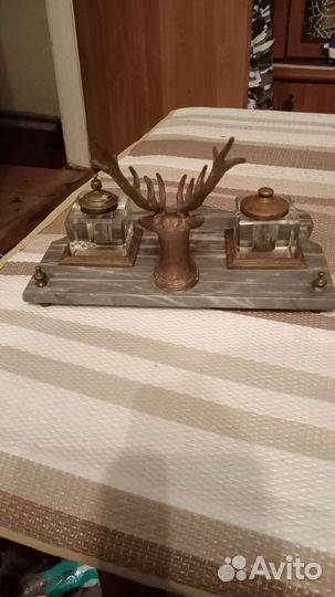 Старинная чернильница