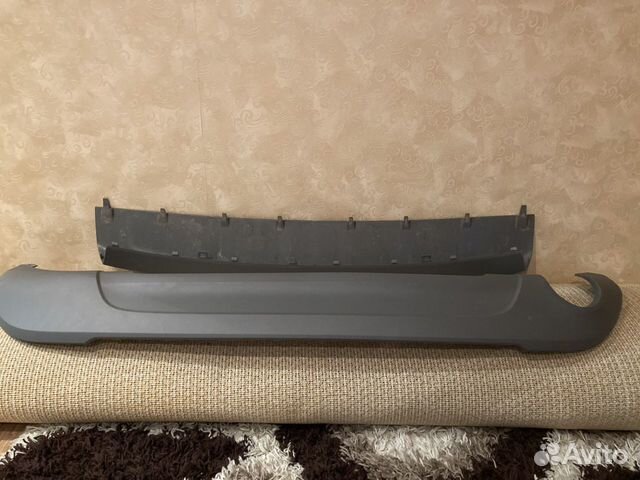 Облицовка на бампер BMW X1