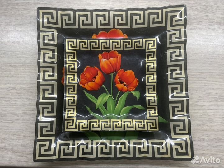 Набор тарелок квадратных