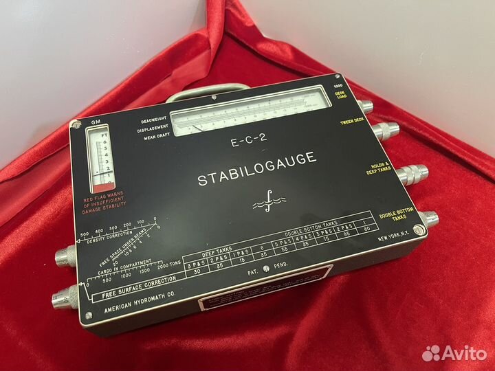 Прибор для загрузки судов США E-C-2 Stabilogauge