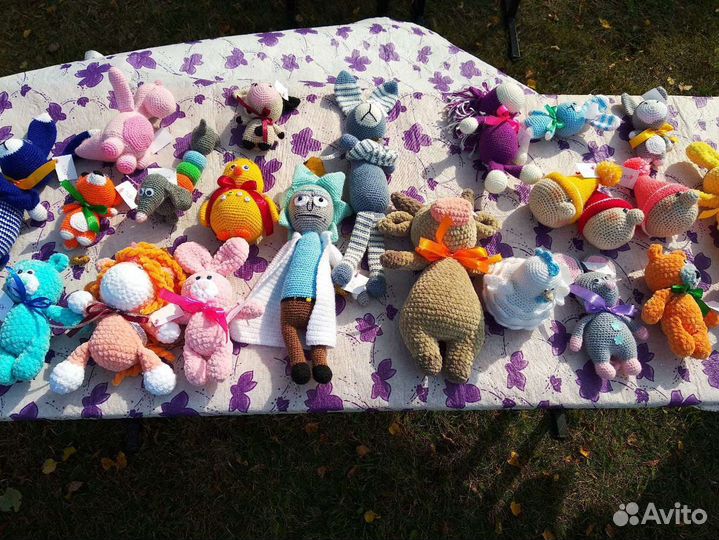 Вязанные игрушки