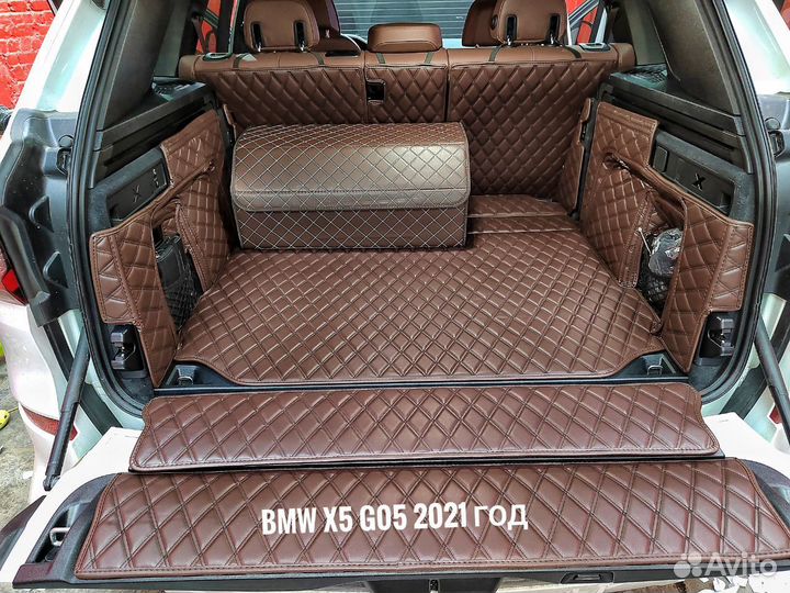 Кожаные автомобильные коврики BMW X5