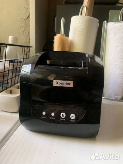 Принтер для наклеек, термопринтер Xprinter XP-365B