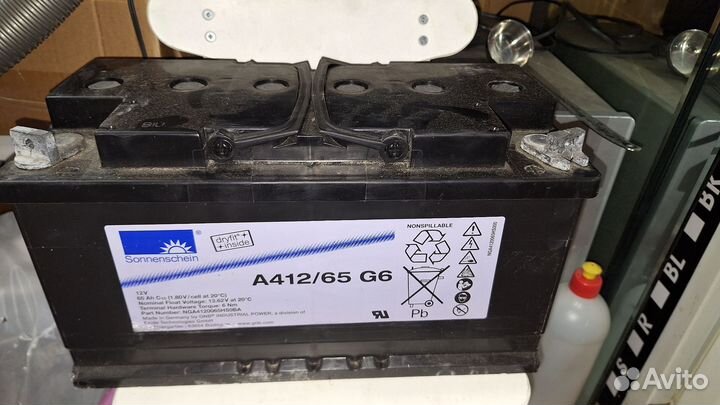Аккумулятор. А 412/65. G6