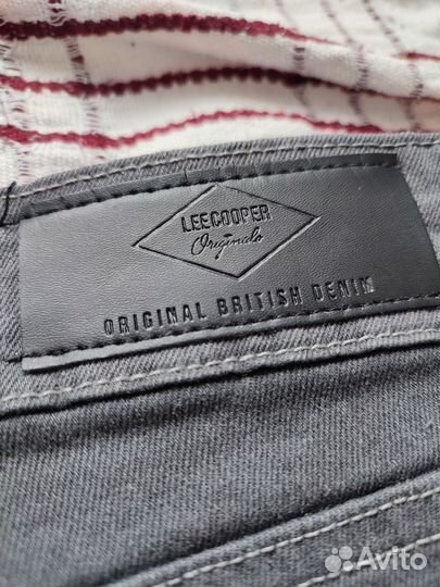 Джинсы широкие мужские прямые Lee Cooper W34L30 се