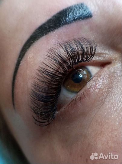 Наращивание ресниц модель