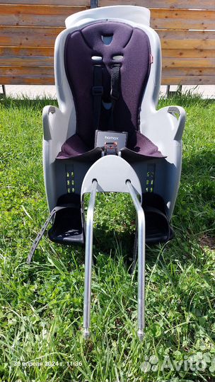 Велокресло hamax kiss + фиксатор кресла Hamax