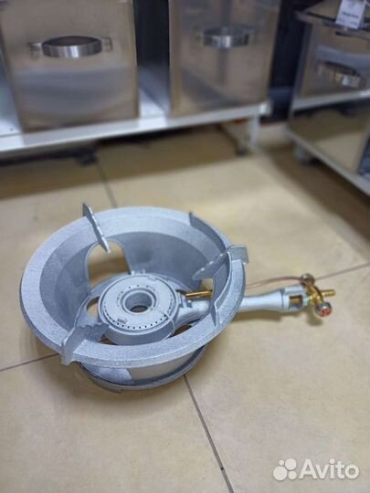 Мощная газовая горелка для казана автоклава