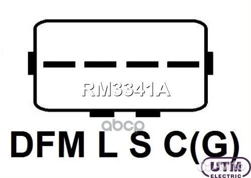 Реле напряжения генератора RM3341A Utm